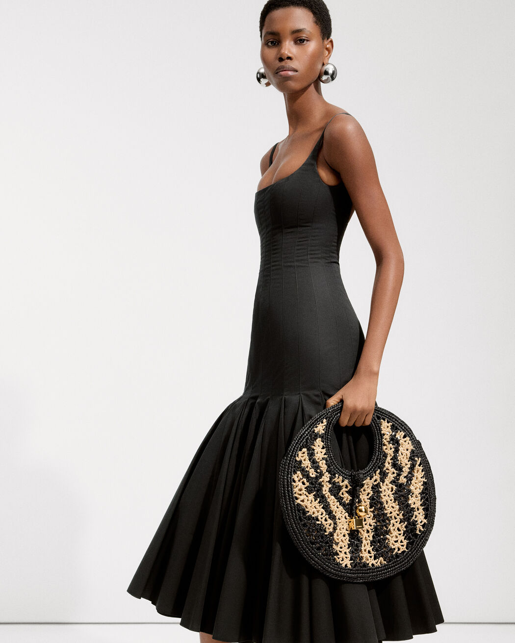 The Spiaggia small round حقيبة jacquemus the spiaggia small round حقيبة