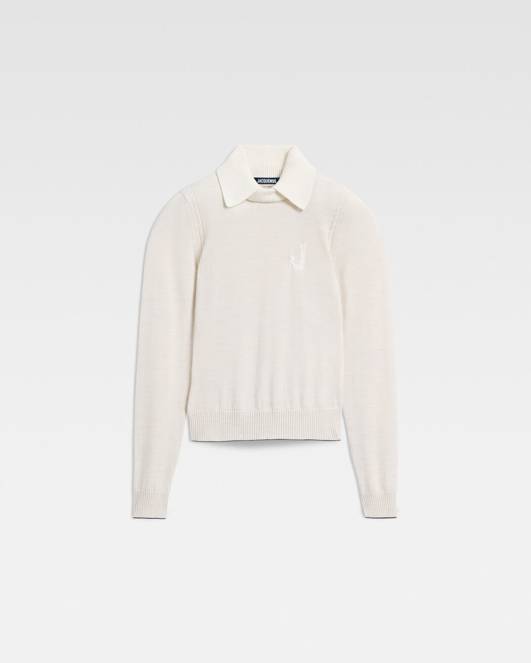 The Tricot knit قميص jacquemus the tricot knit قميص