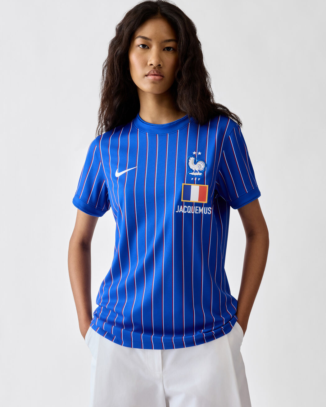 The France pre-match jersey for women jacquemus the france pre match jersey for women