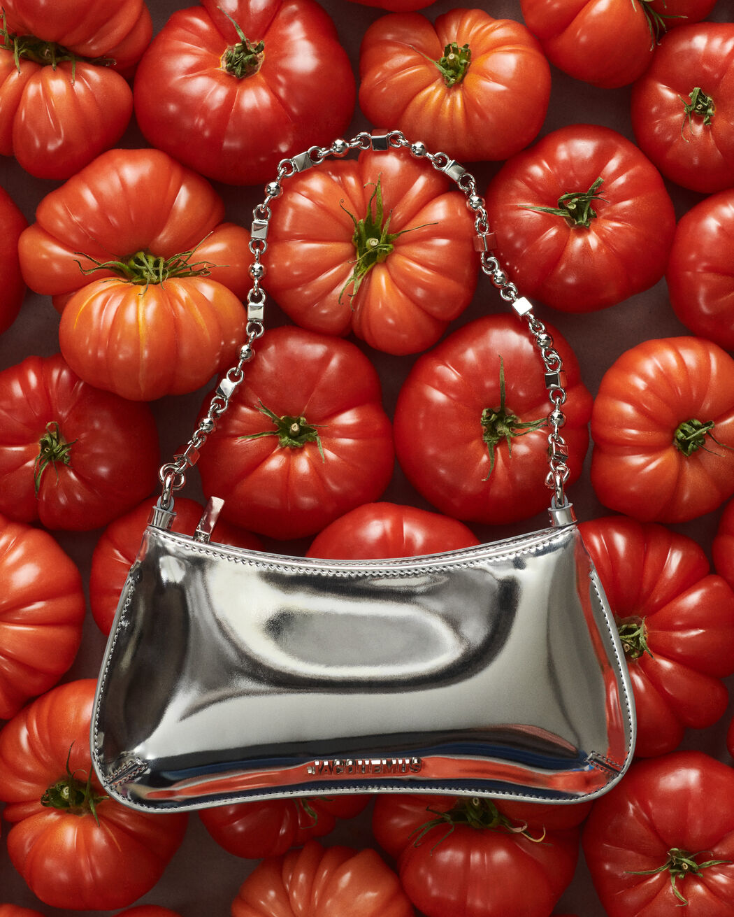 The Small Bisou Chaine jacquemus the small bisou chaine