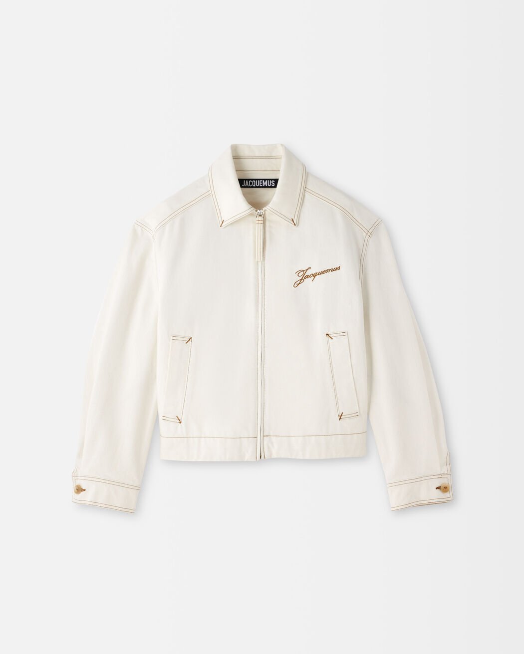 The Canevas de-Nîmes denim jacket jacquemus the canevas de n mes denim jacket