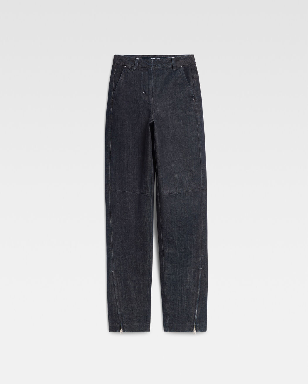The de-Nîmes denim cargo pants jacquemus the de n mes denim cargo pants