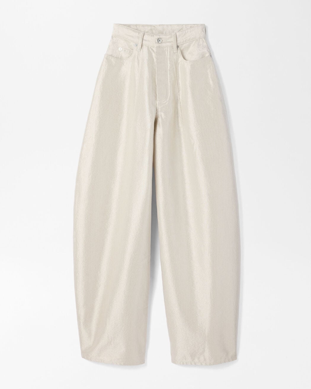 The de-Nîmes Ovalo denim pants jacquemus the de n mes ovalo denim pants