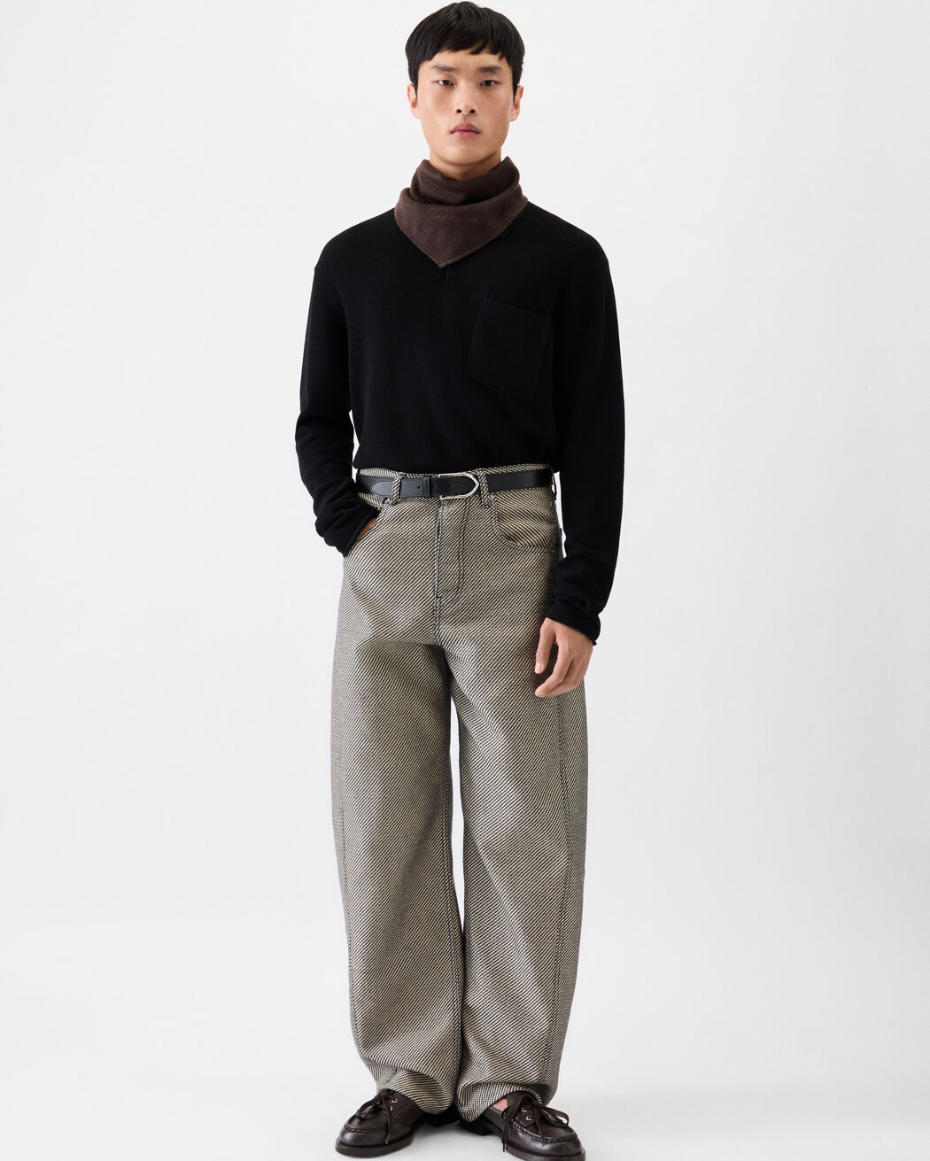The Mirada de-Nîmes denim pants jacquemus the mirada de n mes denim pants