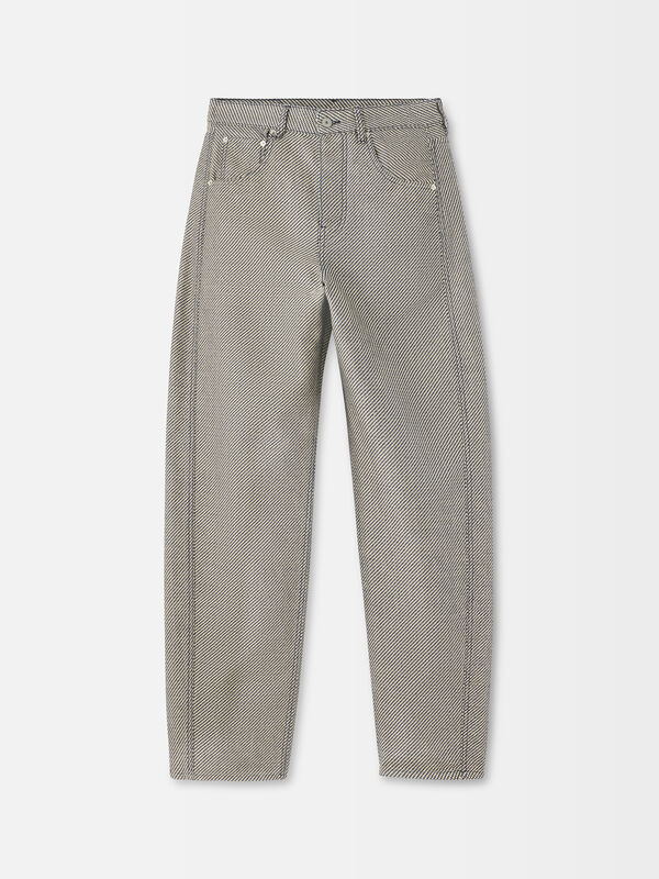 The Mirada de-Nîmes denim pants jacquemus بنطال جينز the mirada de n mes