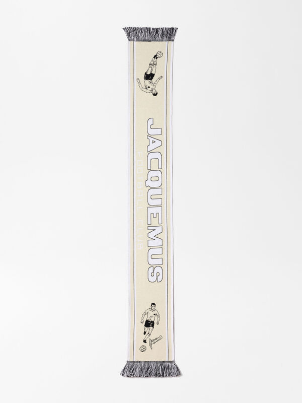 The Supporter scarf jacquemus the supporter scarf