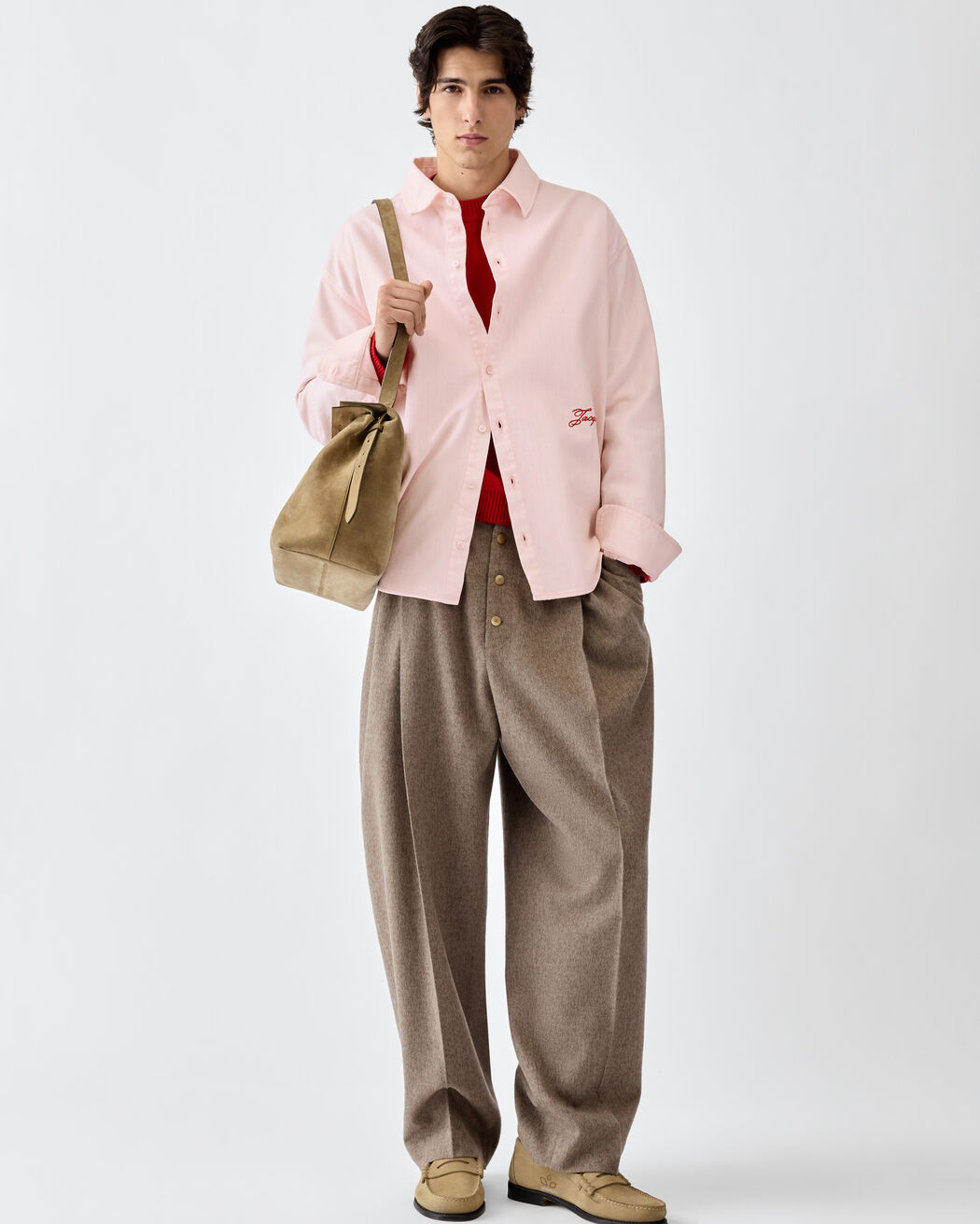 The de-Nîmes Simon denim shirt jacquemus the de n mes simon denim shirt