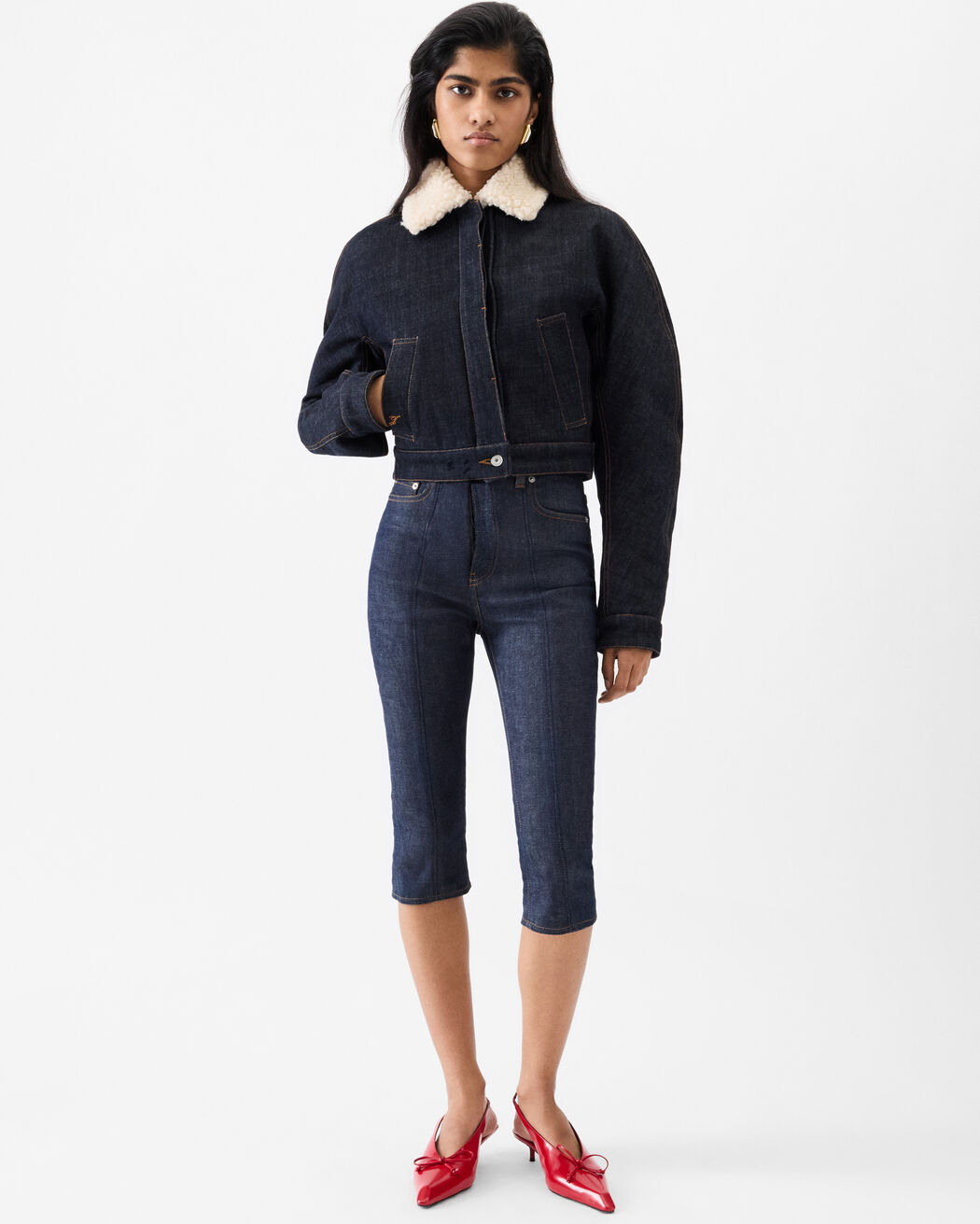 The Capri de-Nîmes denim pants jacquemus the capri de n mes denim pants