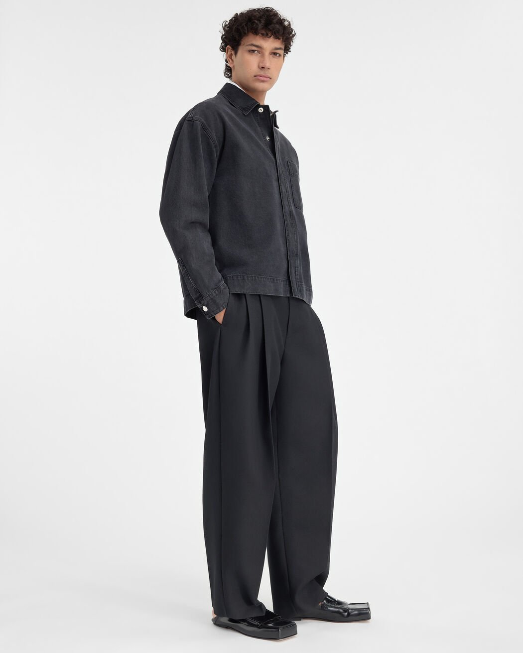 قميص La Chemise De-Nîmes jacquemus قميص la chemise de n mes