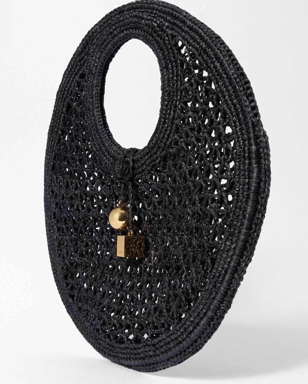 The Spiaggia small round bag jacquemus the spiaggia small round bag