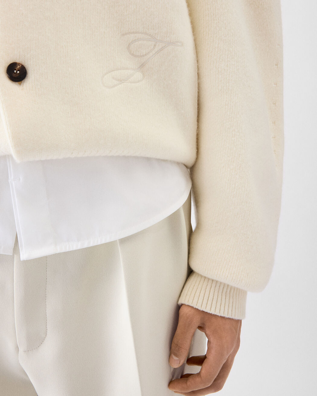 The Pallone cardigan jacquemus the pallone cardigan