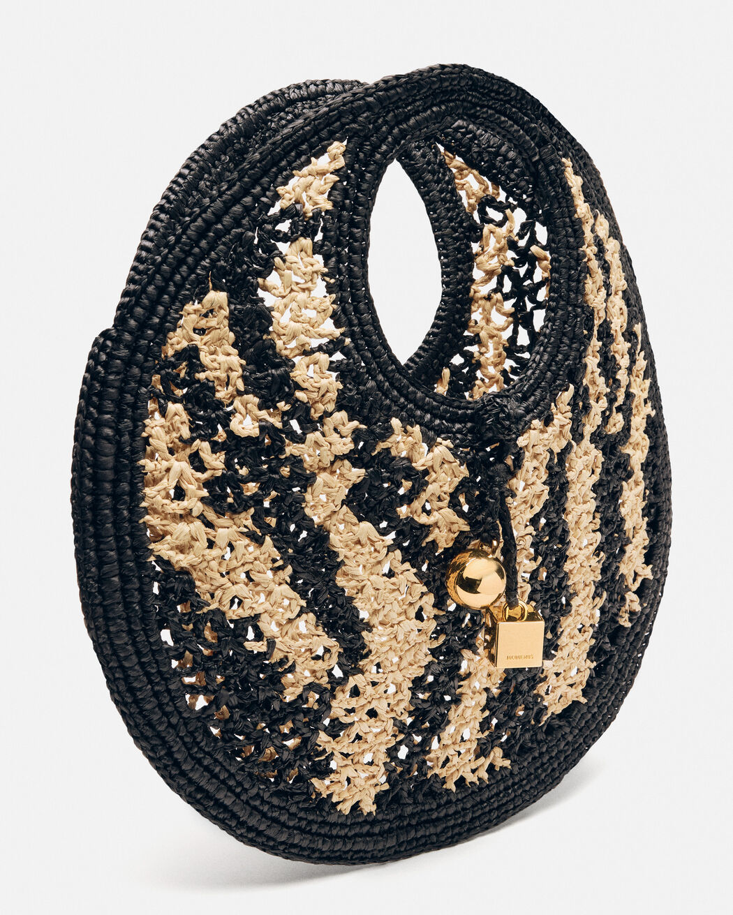 The Spiaggia small round bag jacquemus the spiaggia small round bag