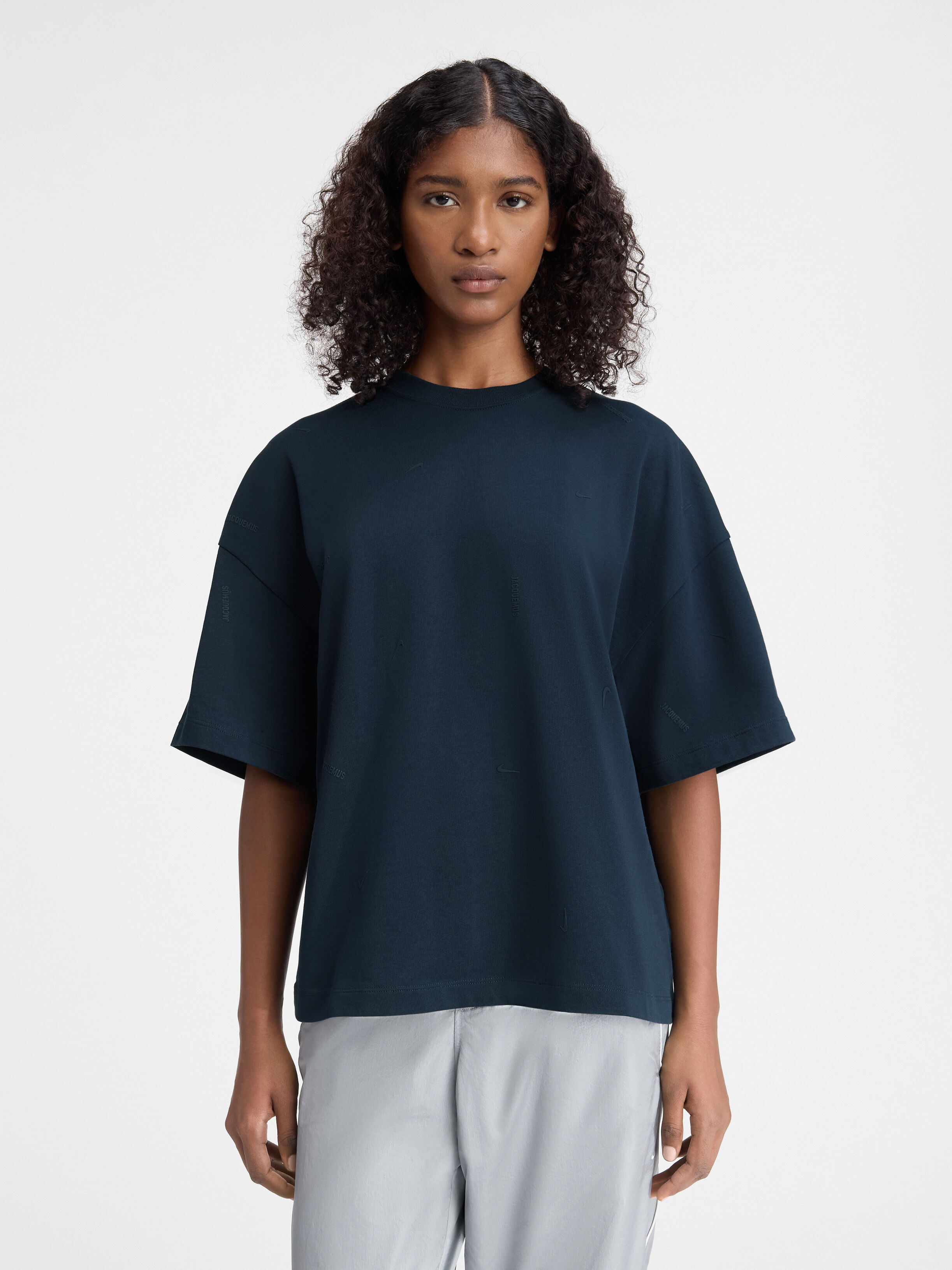 The JACQUEMUS+NIKE multi logo t-shirt | View all | JACQUEMUS UAE Official  Website