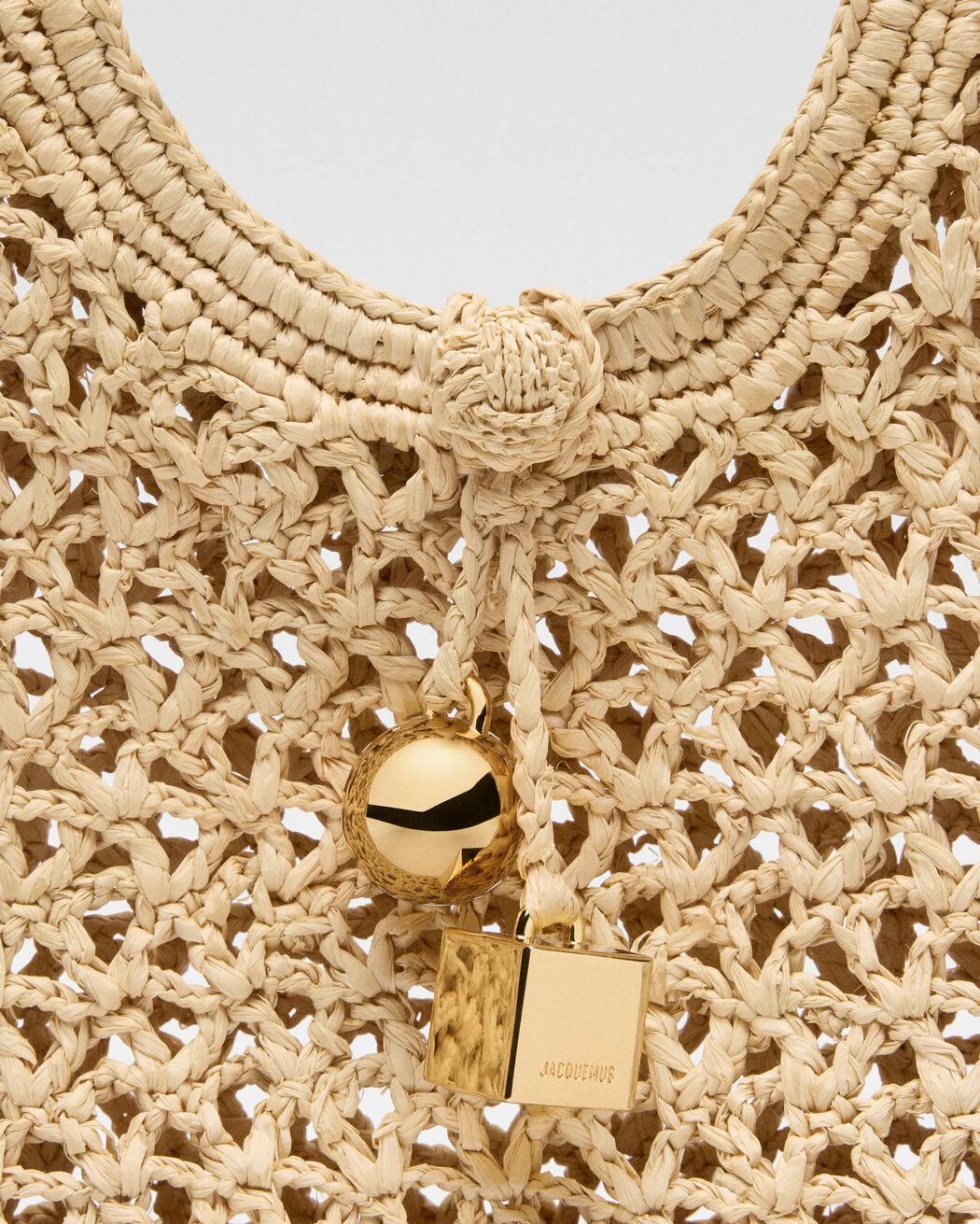 The Spiaggia small square bag jacquemus the spiaggia small square bag