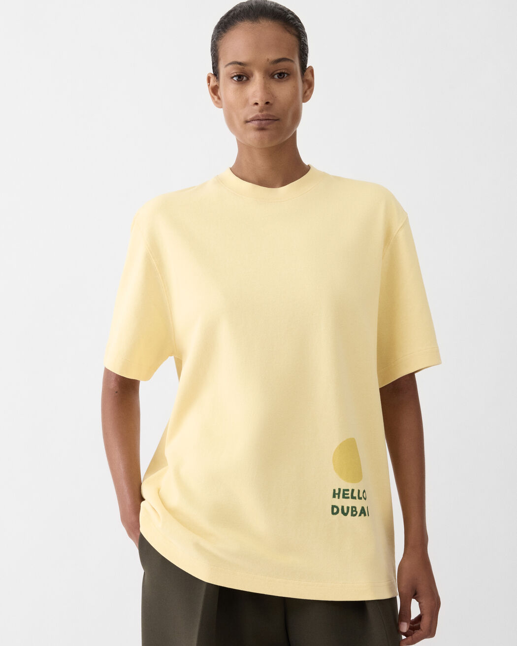 The Hello Dubai t-shirt jacquemus the hello dubai t shirt