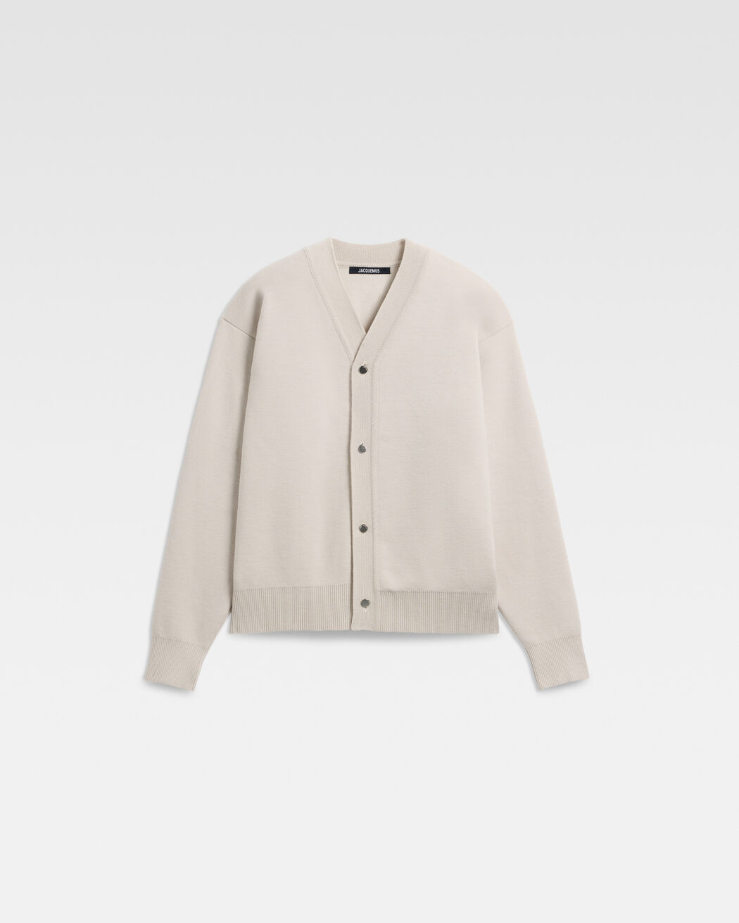 The buttoned cardigan jacquemus the buttoned cardigan