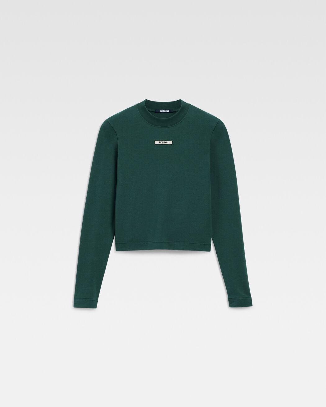 The Gros Grain long-sleeve t-shirt jacquemus the gros grain long sleeve t shirt