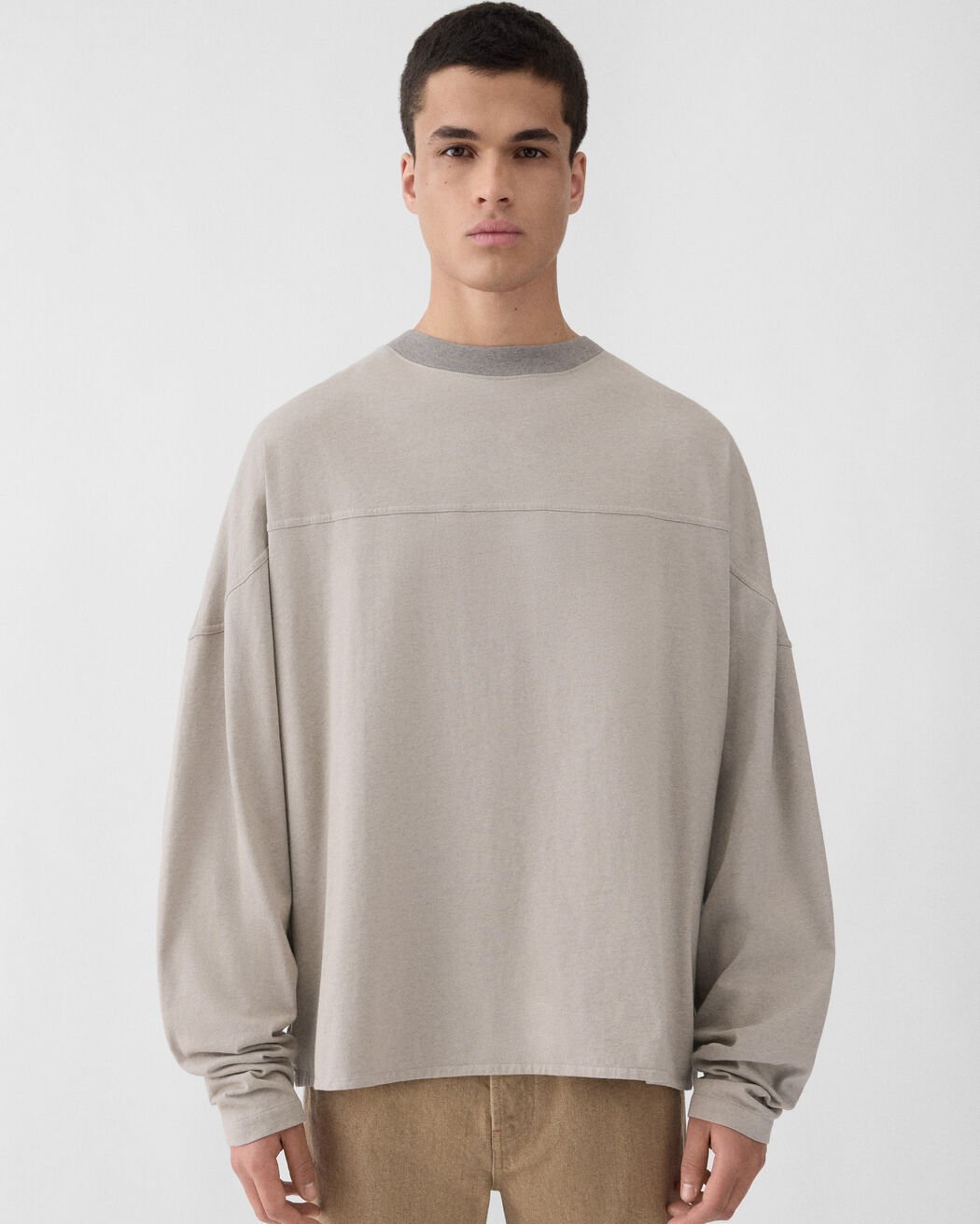 The Atelier long-sleeve t-shirt jacquemus the atelier long sleeve t shirt
