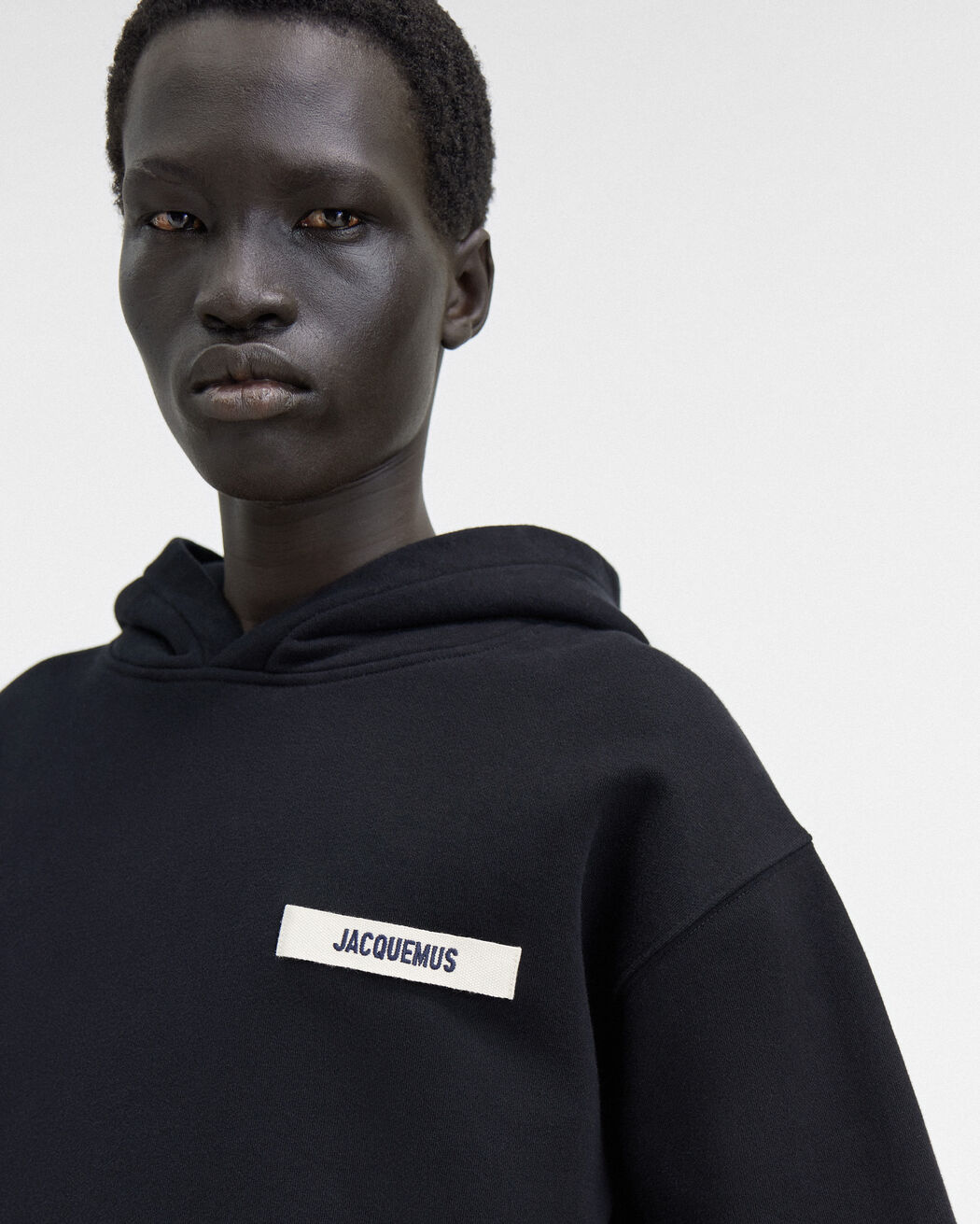 The Gros Grain hoodie jacquemus the gros grain hoodie