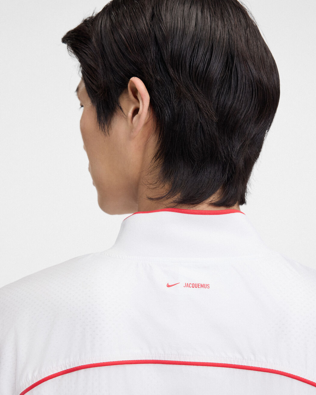 The JACQUEMUS+NIKE track jacket the jacquemus nike track jacket