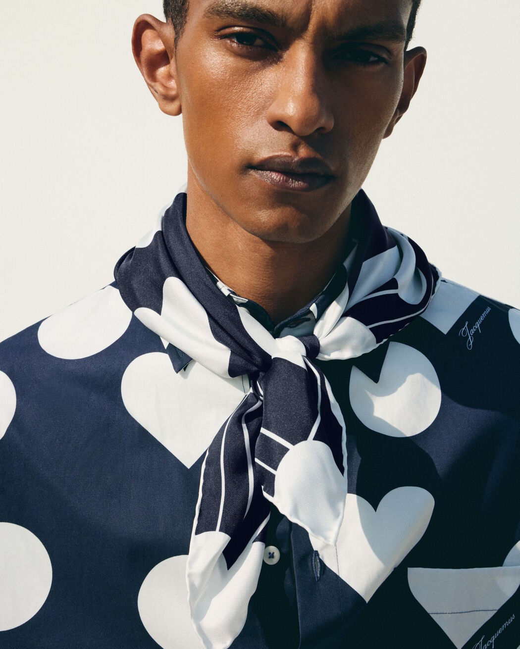 The Coeur scarf jacquemus the coeur scarf