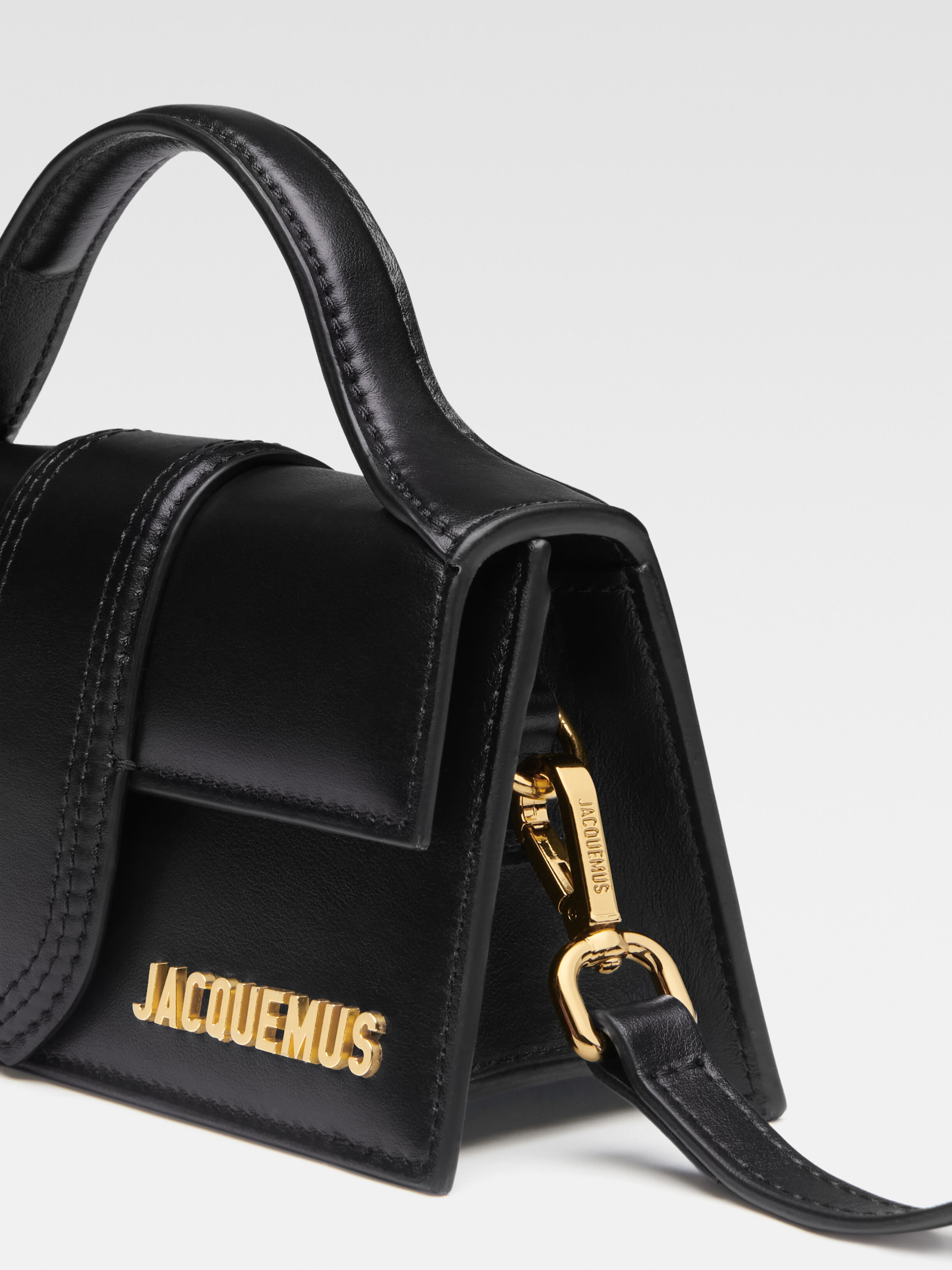 Jacquemus black mini bag top
