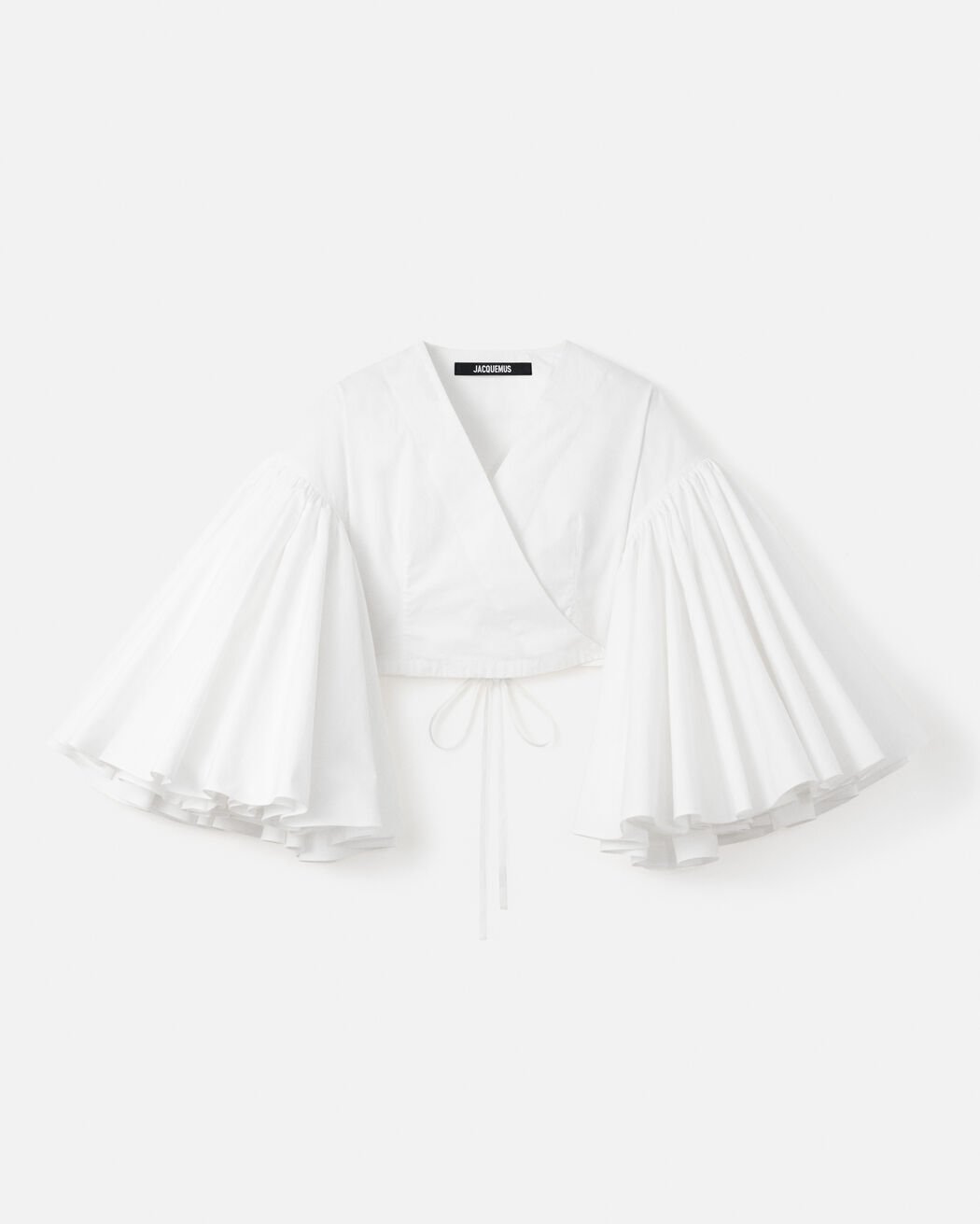 The Paysan wrap top jacquemus the paysan wrap top