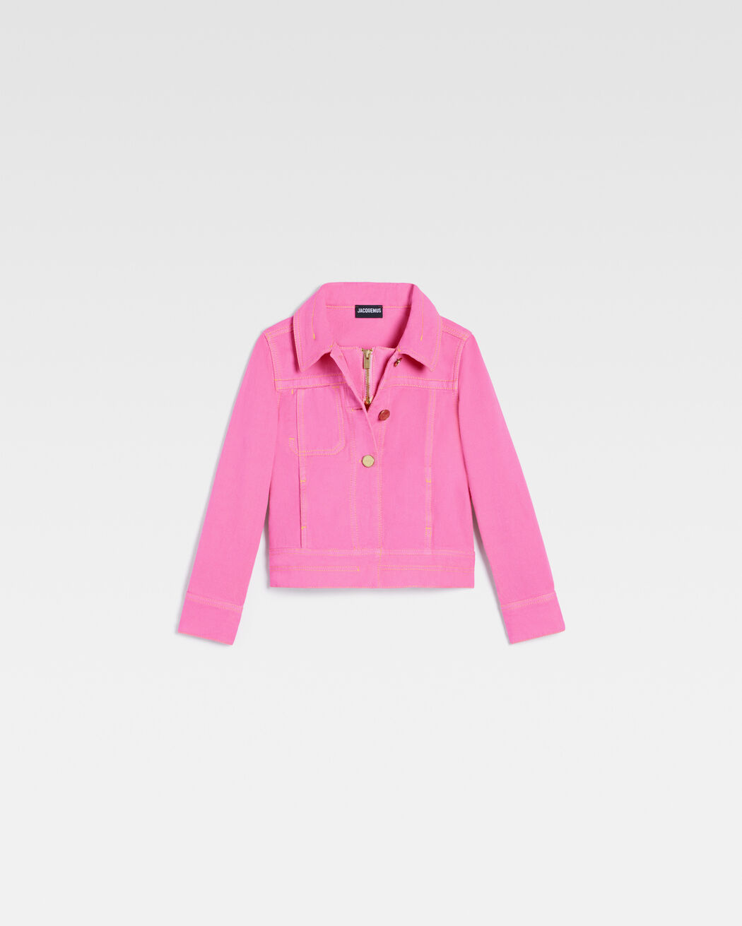 The kids' de-Nîmes denim jacket jacquemus the kids de n mes denim jacket
