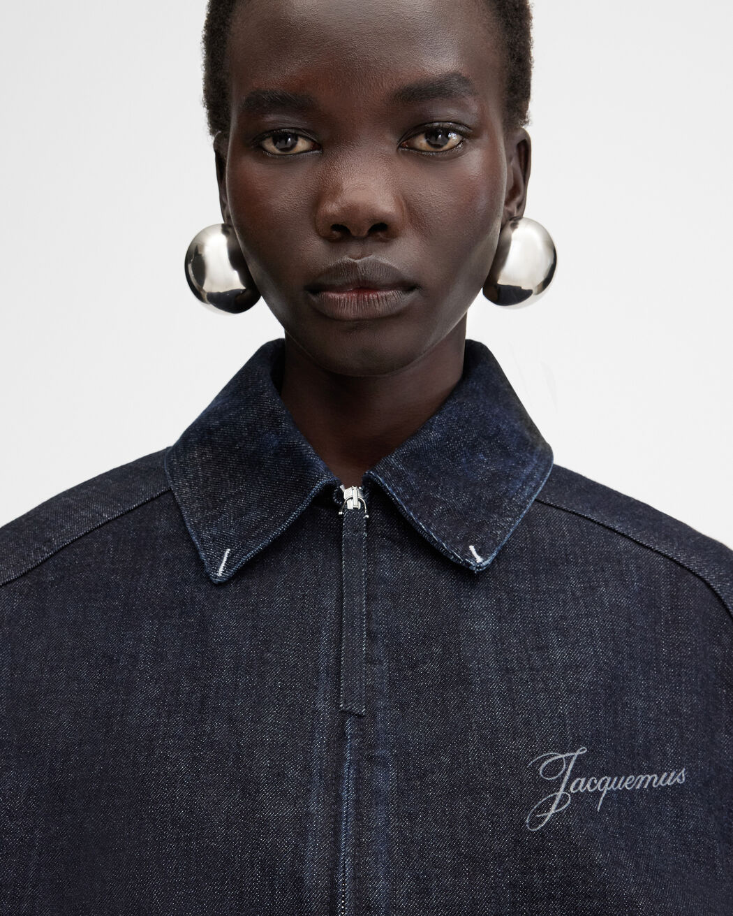 The Canevas de-Nîmes denim jacket jacquemus the canevas de n mes denim jacket