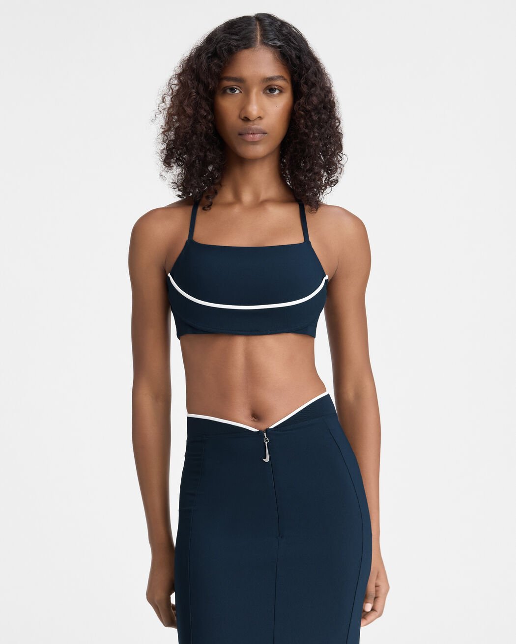 The JACQUEMUS+NIKE bra the jacquemus nike bra
