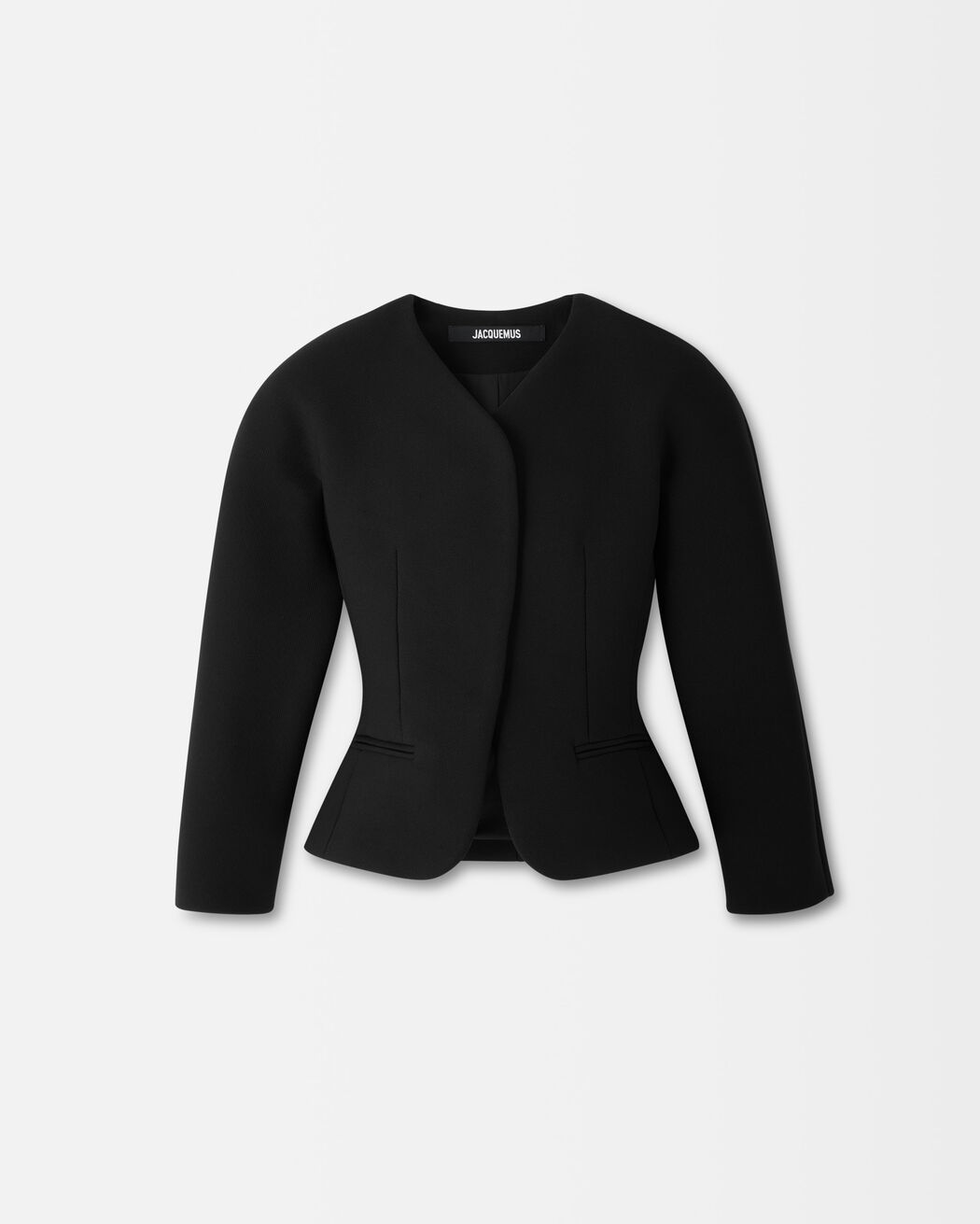 The mini Ovalo jacket jacquemus the mini ovalo jacket