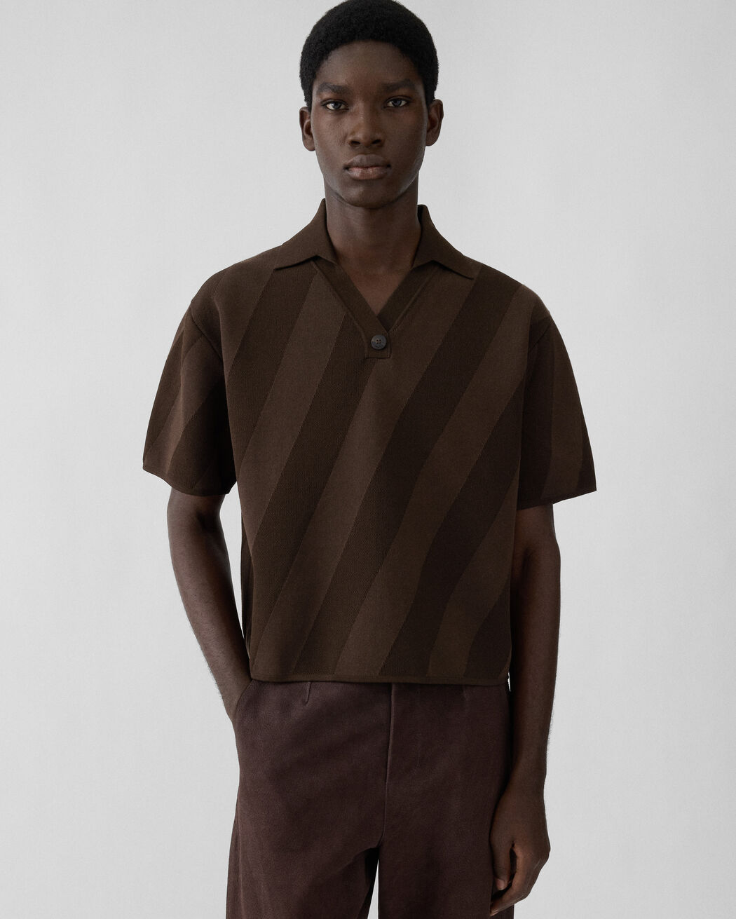 The Berlingot Knit Polo jacquemus the berlingot knit polo