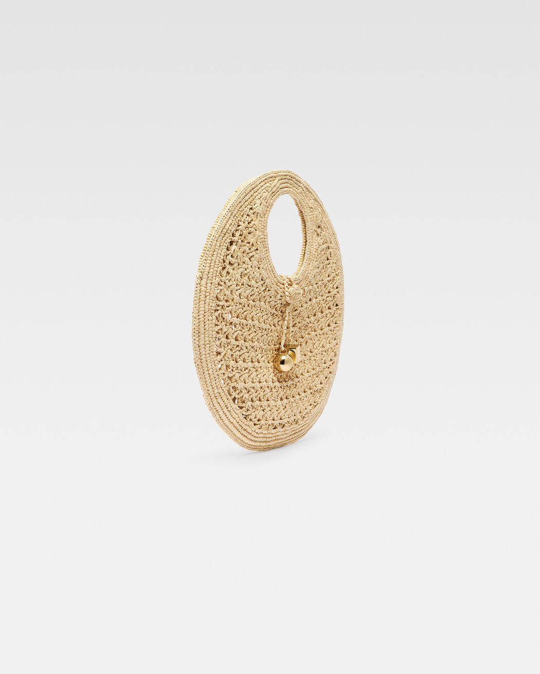 The Spiaggia small round bag jacquemus the spiaggia small round bag