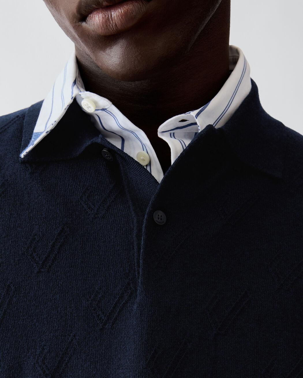 The Abbracio knit polo shirt jacquemus the abbracio knit polo shirt