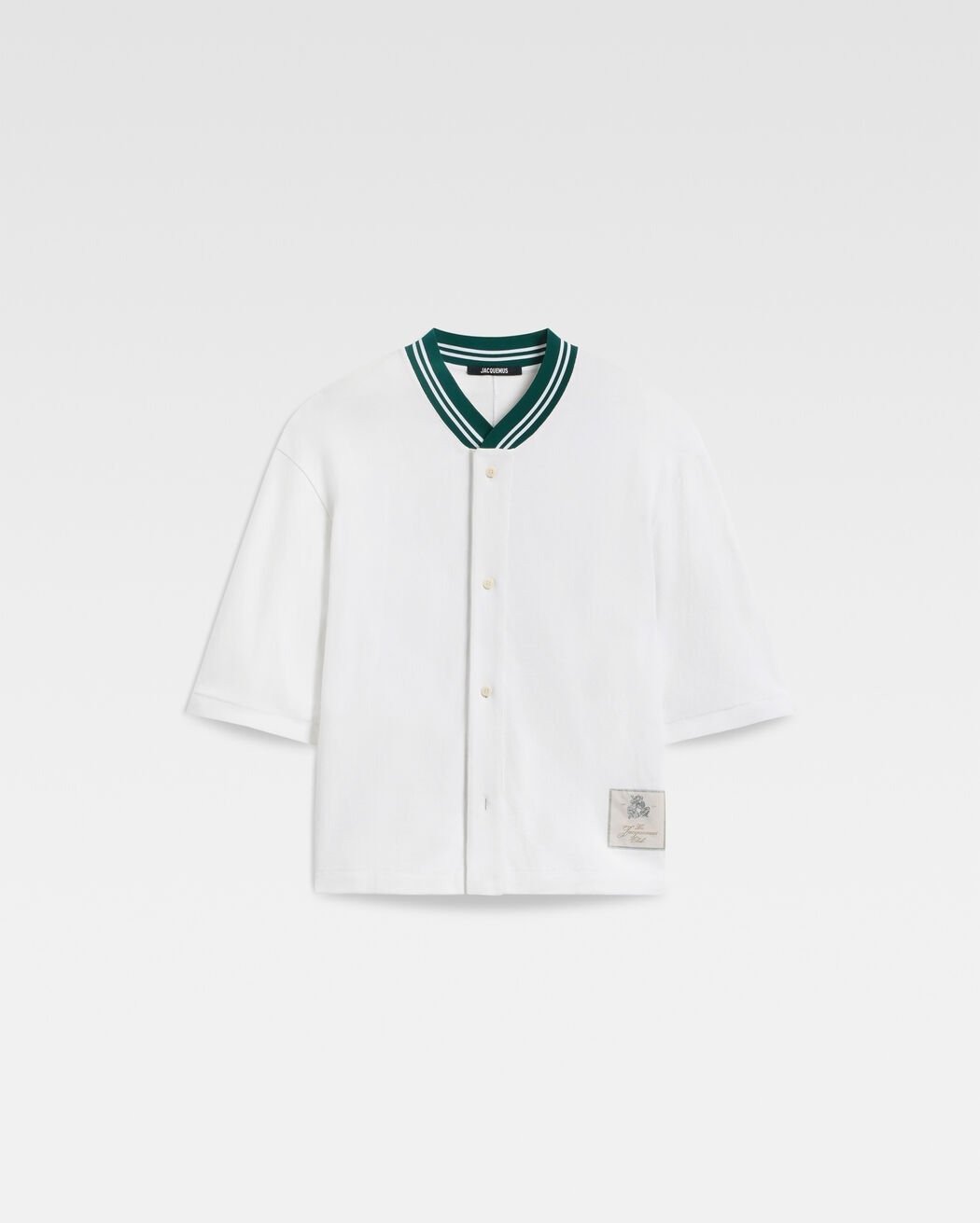 قميص بأكمام قصيرة The Baseball jacquemus قميص بأكمام قصيرة the baseball