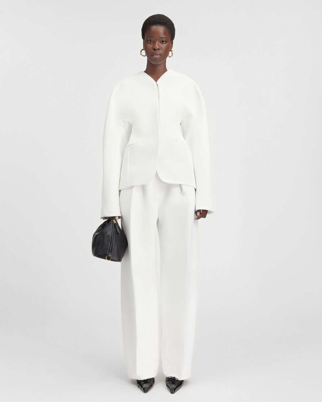 The Ovalo jacket jacquemus the ovalo jacket