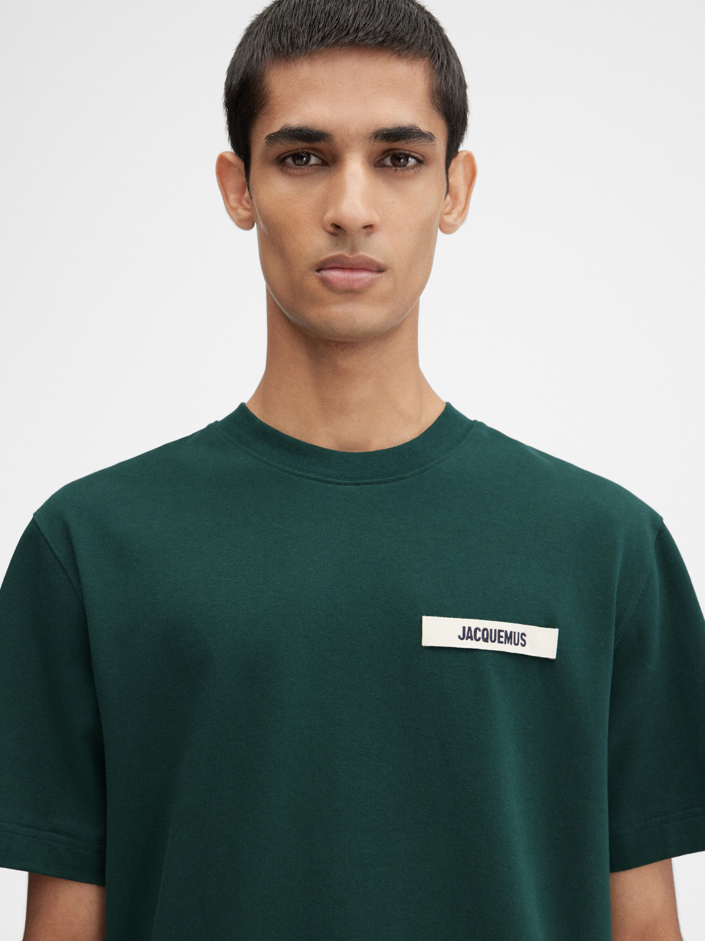 The Gros Grain t-shirt, Green for Men | JACQUEMUS UAE
