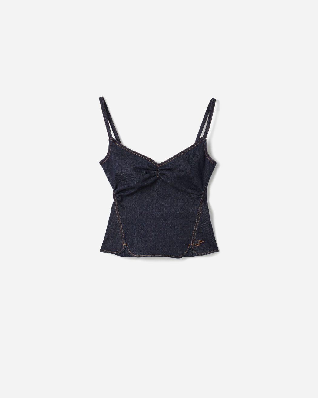 The de-Nîmes Pina denim top jacquemus the de n mes pina denim top