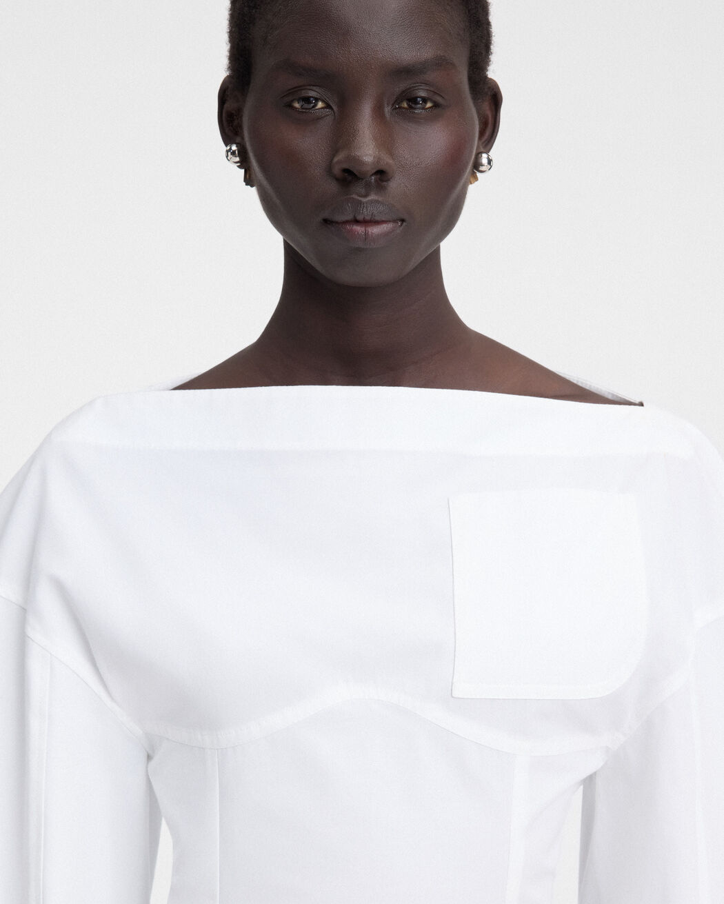 The Casaco shirt dress jacquemus the casaco shirt dress