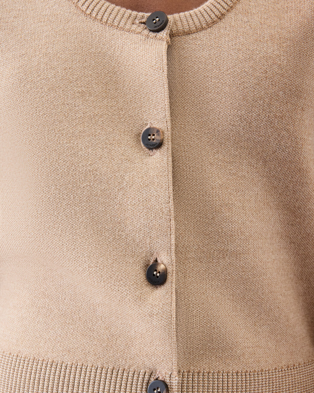 The Doppio cardigan jacquemus the doppio cardigan