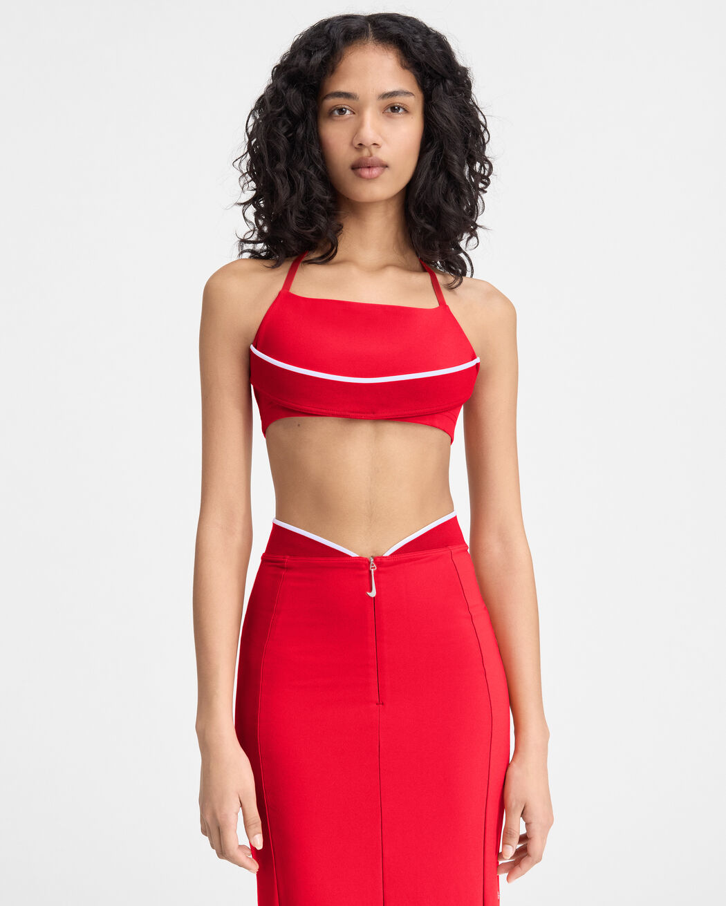 The JACQUEMUS+NIKE bra the jacquemus nike bra