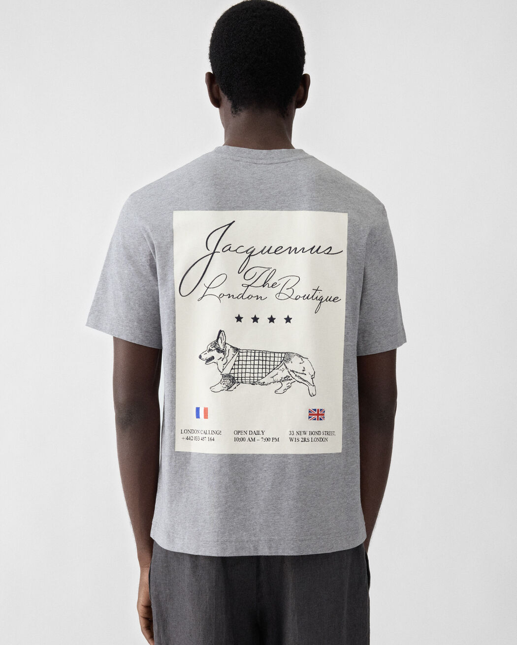 The London Corgi t-shirt jacquemus the london corgi t shirt