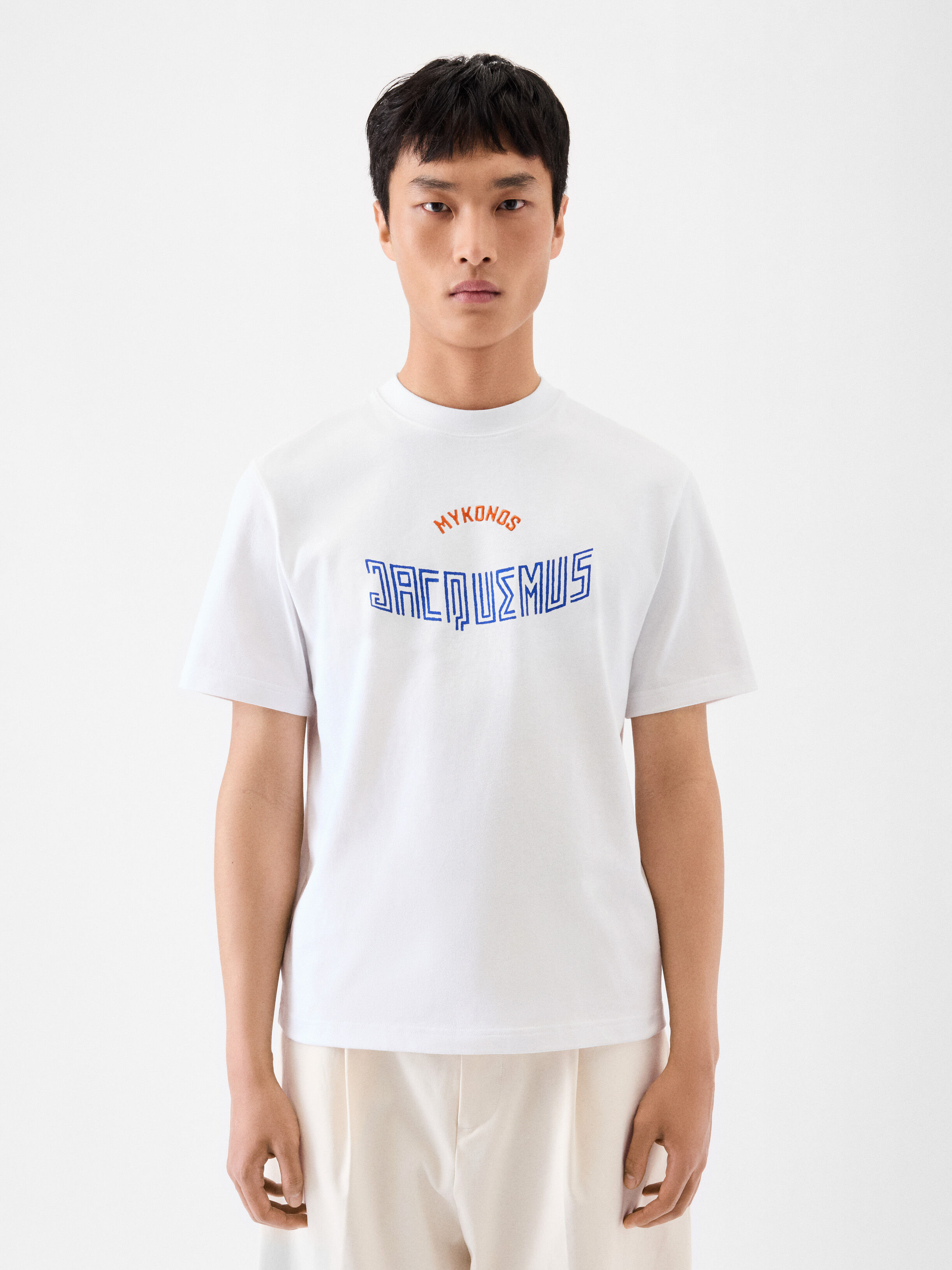 The Mykonos t-shirt, White | JACQUEMUS UAE