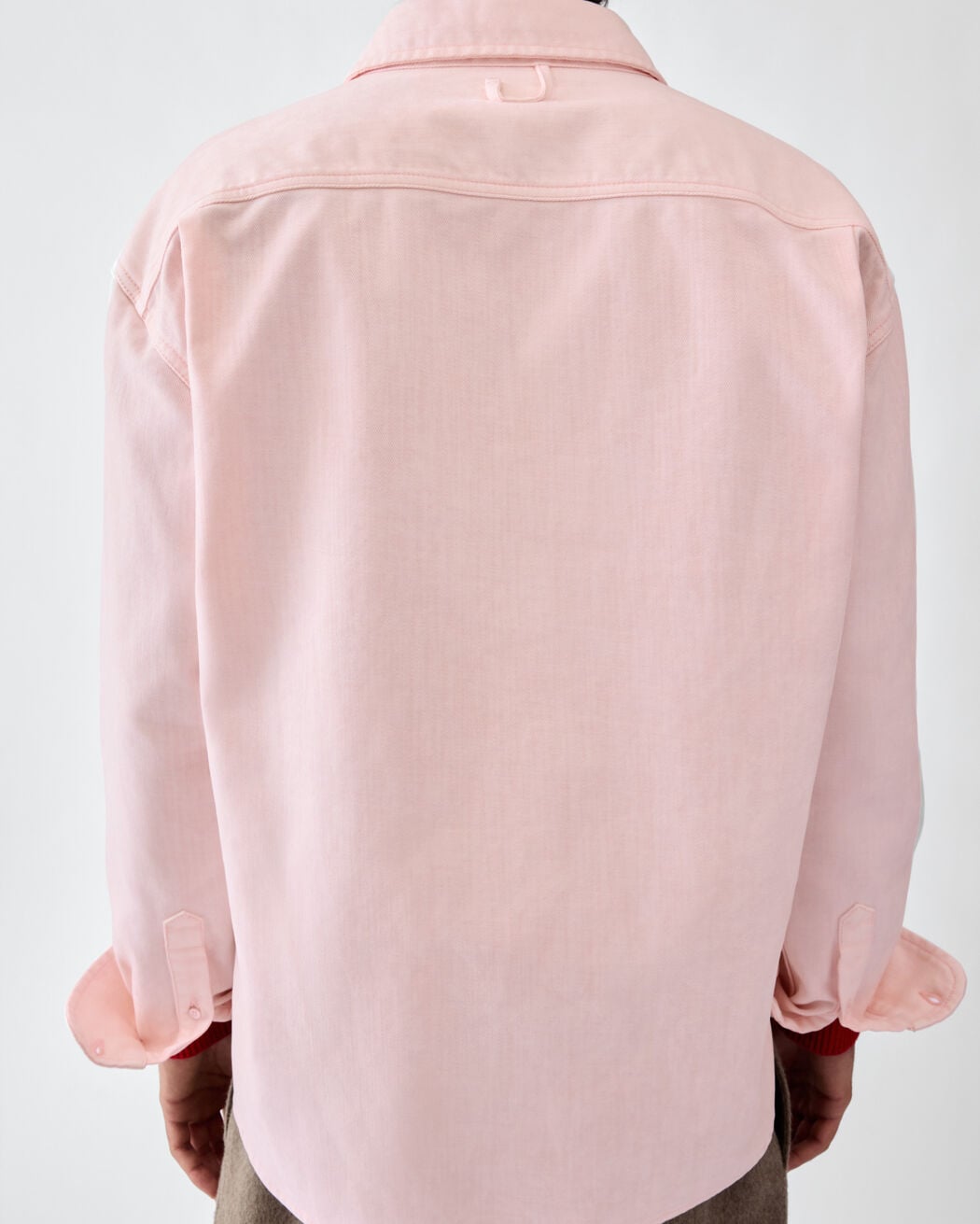 The de-Nîmes Simon denim shirt jacquemus the de n mes simon denim shirt