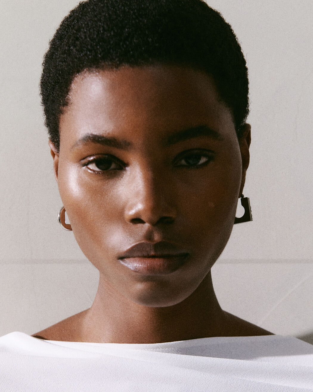 The Rond Carré earrings jacquemus the rond carr earrings