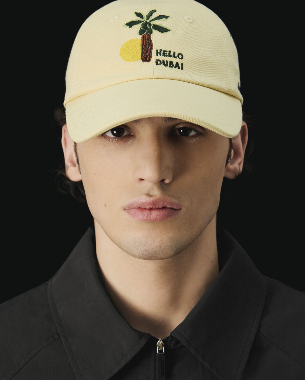 The Hello Dubai baseball cap jacquemus the hello dubai baseball cap