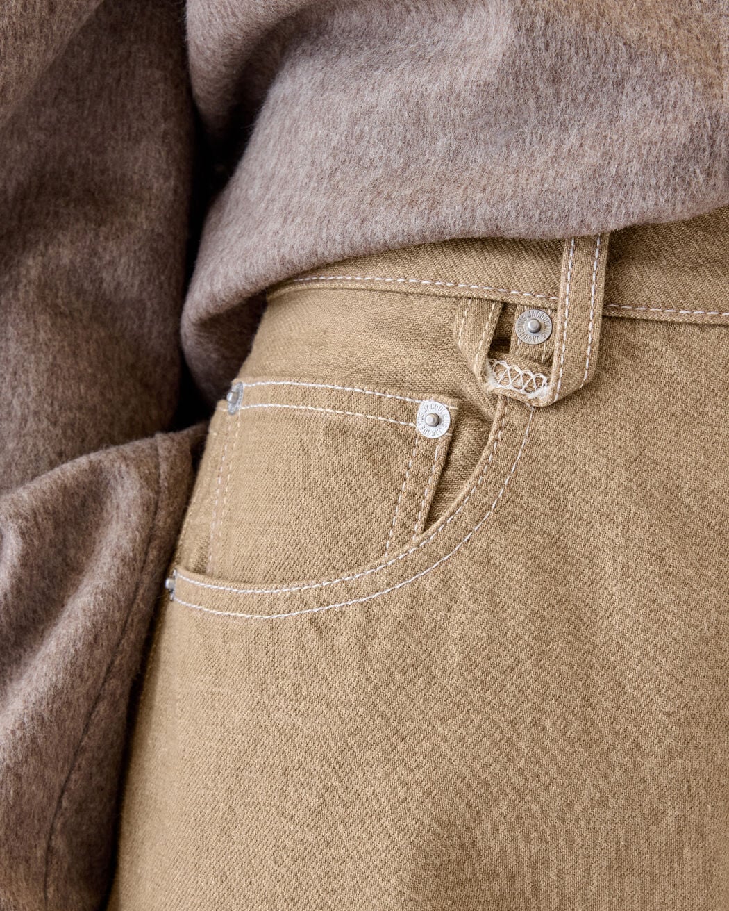 The wide de-Nîmes denim pants jacquemus the wide de n mes denim pants