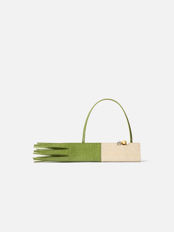The Poireau clutch jacquemus the poireau clutch