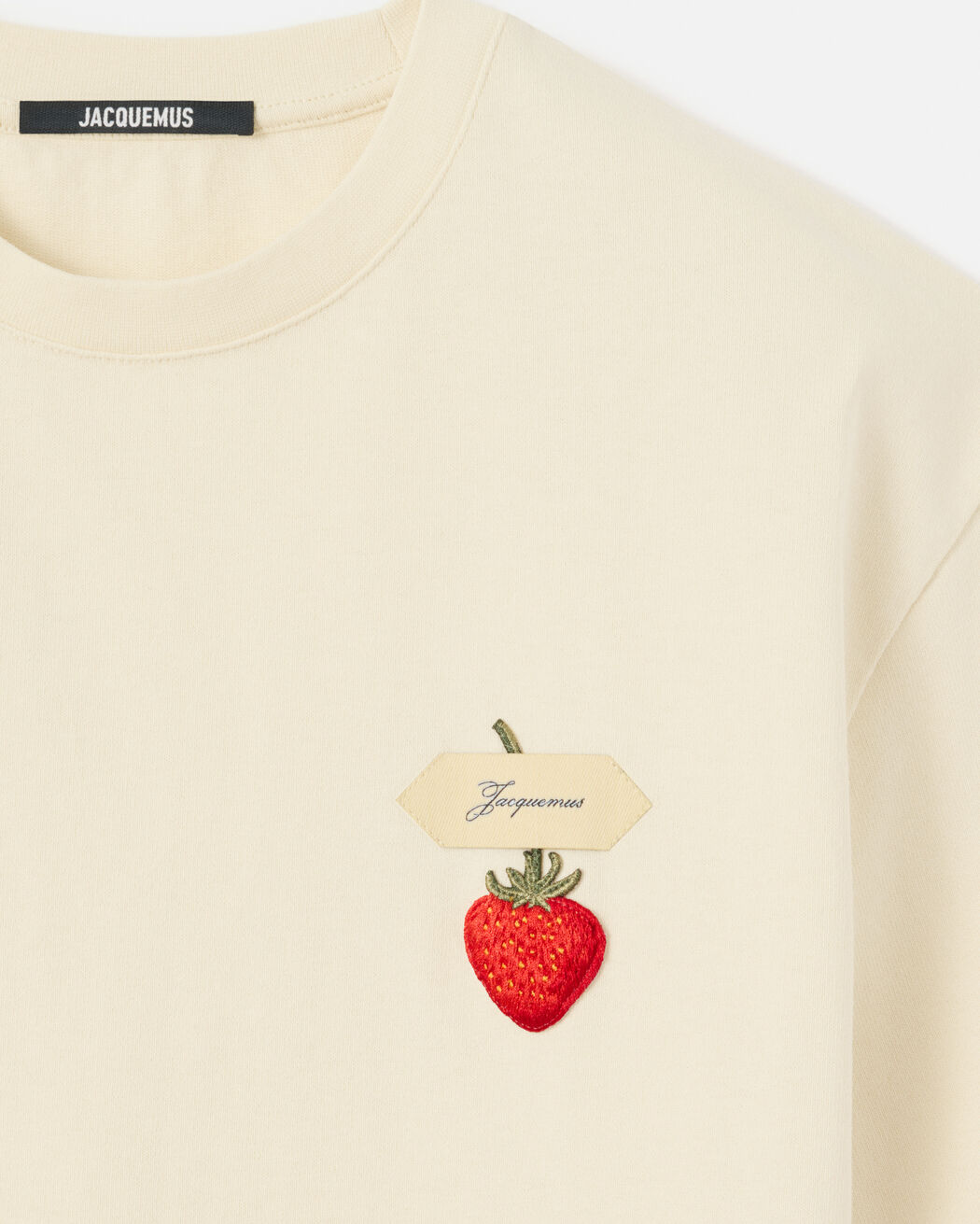The strawberry t-shirt jacquemus the strawberry t shirt