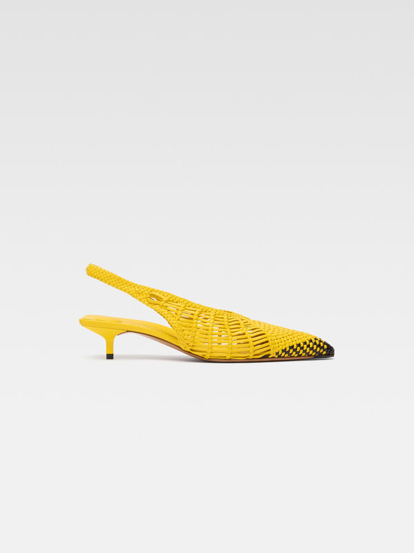 صندل Les Slingbacks Cubisto B jacquemus the low cubisto banane